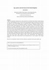 Research paper thumbnail of Age, gender, and television in the United Kingdom