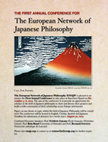 Research paper thumbnail of CAL FOR PAPERS - First Annual Conference for The European Network of Japanese Philosophy