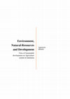 Research paper thumbnail of sustainable development of agriculture system in indoensia