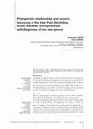 Research paper thumbnail of Phylogenetic relationships and generic taxonomy of the tribe Paini (Amphibia, Anura, Ranidae, Dicroglossinae), with diagnoses of two new genera