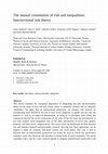 Research paper thumbnail of The mutual constitution of risk and inequalities: Intersectional risk theory