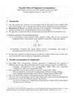 Research paper thumbnail of Prosodic Effects of Segmental Correspondence (CLS 51 talk)