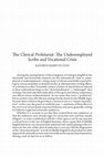 Research paper thumbnail of The Clerical Proletariat: The Underemployed  Scribe and Vocational Crisis