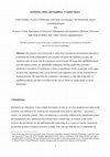 Research paper thumbnail of Institutions, rules, and equilibria: a unified theory