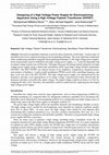 Research paper thumbnail of Designing of a High Voltage Power Supply for Electrospinning Apparatus Using a High Voltage Flyback Transformer (HVFBT)