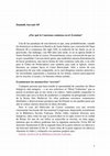 Research paper thumbnail of ¿Por qué la Cuaresma comienza en el Aventino?