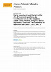 Research paper thumbnail of Geneviève VERDO on Marta Lorente et José María Portillo dir., El momento gaditano. La Constitución en el orbe hispánico (1808-1826), Madrid, Congreso de los Diputados, colección « Bicentenario de las Cortes de Cádiz », 2012, 447 pp.