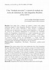 Research paper thumbnail of Uma “revolução necessária”:  o conceito de revolução nos  textos dos intelectuais da Ação Integralista Brasileira  (1932 - 1937)