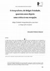 Research paper thumbnail of O Integralismo, de Hélgio Trindade, quarenta anos depois: uma crítica à sua recepção