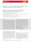 Research paper thumbnail of Activation of beta-catenin signalling by GSK-3 inhibition increases p-glycoprotein expression in brain endothelial cells