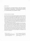 Research paper thumbnail of The making of a Christian society in the late antique civil diocese of Macedonia