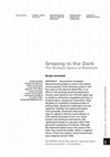 Research paper thumbnail of "Groping in the Dark: The Scotopic Space of Blackouts," The Senses and Society 7:3 (Nov., 2012): 302-328.