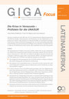 Research paper thumbnail of Die Krise in Venezuela – Prüfstein für die UNASUR