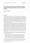 Research paper thumbnail of The Diatonic Button Accordion in Ethnic Context: Idiom and Style in Cajun Dance Music