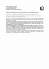 Research paper thumbnail of Climate change impact assessment on food security in Indonesia