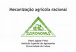 Research paper thumbnail of Mecanização agrícola racional