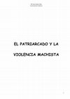 Research paper thumbnail of El patriarcado y la violencia machista