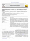 Research paper thumbnail of Middle Palaeolithic human occupation of the high altitude region of Hovk-1, Armenia