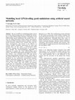 Research paper thumbnail of Modelling local GPS/levelling geoid undulations using artificial neural networks