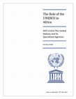 Research paper thumbnail of The Role of UNESCO in the African Region and Implementing Priority Africa