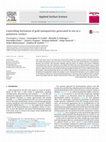 Research paper thumbnail of Controlling formation of gold nanoparticles generated in situ at a polymeric surface