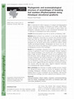 Research paper thumbnail of Phylogenetic and ecomorphological structure of assemblages of breeding leaf warblers (Phylloscopidae) along Himalayan elevational gradients