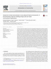 Research paper thumbnail of Immersive virtual environments versus physical built environments: A benchmarking study for building design and user-built environment explorations