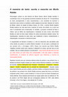 Research paper thumbnail of A memória do texto: escrita e reescrita em Murilo Rubião 