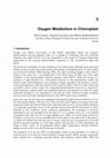 Research paper thumbnail of Review: Oxygen Metabolism in Chloroplast 