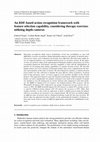 Research paper thumbnail of An RDF-based action recognition framework with feature selection capability, considering therapy exercises utilizing depth cameras