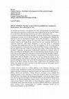 Research paper thumbnail of Review of Richard Baxell "Unlikely Warriors: The British in the Spanish Civil War and the Struggle Against Fascism" 