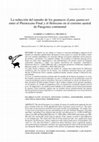 Research paper thumbnail of La reducción del tamaño de los guanacos (Lama guanicoe) entre el Pleistoceno Final y el Holoceno en el extremo austral de Patagonia continental