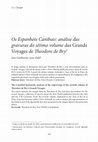 Research paper thumbnail of Os espanhóis canibais: análise das gravuras do sétimo volume das Grands Voyages de Theodore de Bry