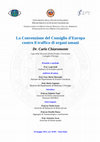 Research paper thumbnail of La Convenzione del Consiglio d'Europa contro il traffico di organi umani