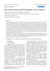 Research paper thumbnail of Dairy Farmers Awareness about Food Standards - the Case of Kosovo