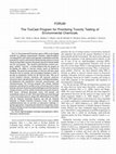 Research paper thumbnail of FORUM The ToxCast Program for Prioritizing Toxicity Testing of Environmental Chemicals