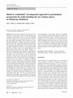 Research paper thumbnail of Ritual or residential? An integrated approach to geochemical prospection for understanding the use of plaza spaces at Palmarejo, Honduras