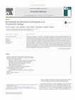 Research paper thumbnail of Re-examining the effectiveness of monogamy as an STI-preventive strategy