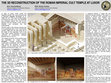 Research paper thumbnail of The 3D reconstruction of the Roman imperial cult temple at Luxor