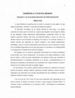 Research paper thumbnail of SEMIÓTICA Y NUEVOS MEDIOS. Sustancia y voz en la poesía interactiva de Fabio Doctorovich.