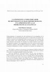 Research paper thumbnail of La onomástica como indicador de identidad en el bajo imperio romano. Una aproximación a las problemáticas analíticas