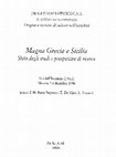 Research paper thumbnail of La ceramica indigena dipinta della Sicilia dalla seconda metà del IX sec. a.C. al V sec. a.C. in M. Barra Bagnasco, E. De Miro, A. Pinzone, Magna Grecia e Sicilia. Stato degli Studi e prospettive di ricerca. Atti dell'incontro di Studi. Messina, 2-4 dicembre 1996.