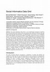 Research paper thumbnail of Social Informatics Data Grid