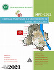 Research paper thumbnail of ANALYSIS OF MASTER PLAN DELHI-2021w.r.t GROUND REALTY AND HOUSING IN DELHI