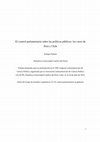 Research paper thumbnail of El control parlamentario sobre las políticas públicas: los casos de Perú y Chile