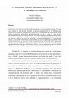 Research paper thumbnail of LA SITUACIÓN AGRARIA ATENIENSE DEL SIGLO IV A.C. Y LA «CRISIS» DE LA PÓLIS