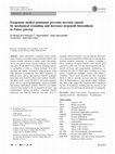 Research paper thumbnail of Exogenous methyl jasmonate prevents necrosis caused by mechanical wounding and increases terpenoid biosynthesis in Panax ginseng