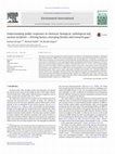 Research paper thumbnail of Understanding public responses to chemical, biological, radiological and nuclear incidents — Driving factors, emerging themes and research gaps