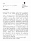 Research paper thumbnail of Enactive theory and the problem of non-sense