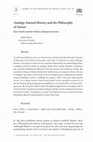 Research paper thumbnail of Analogy, Natural History and the Philosophy of Nature: Kant, Herder and the Problem of Empirical Science (first 4 pages)